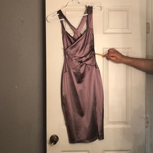 Soft purple dress